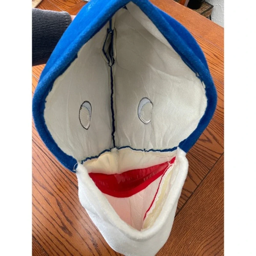Plush Shark Head Mask Costume Novelty Cosplay‎ Funny Blue Marine Ocean Theme